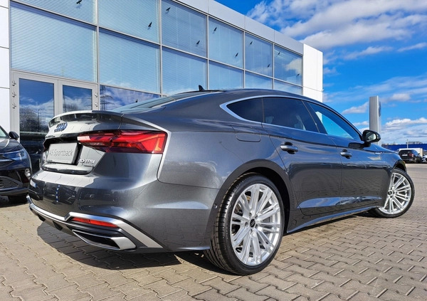 Audi A5 cena 288870 przebieg: 10, rok produkcji 2024 z Biała małe 781